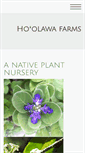 Mobile Screenshot of hoolawafarms.com